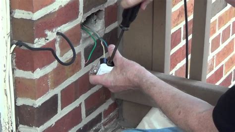 can you install an electrical outlet in a metal box|installing outlet box in drywall.